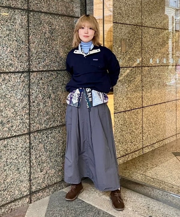 小原 もこさんの「BEAMS WOMEN｜【別注】GREGORY / VINTAGE PONY BAG CHECK」を使ったコーディネート