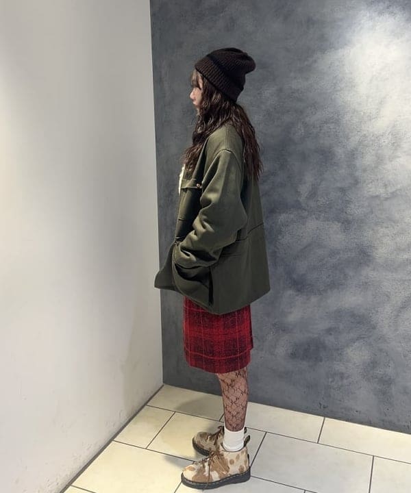 ハルカさんの「BEAMS WOMEN｜リブ ポロ カーディガン」を使ったコーディネート