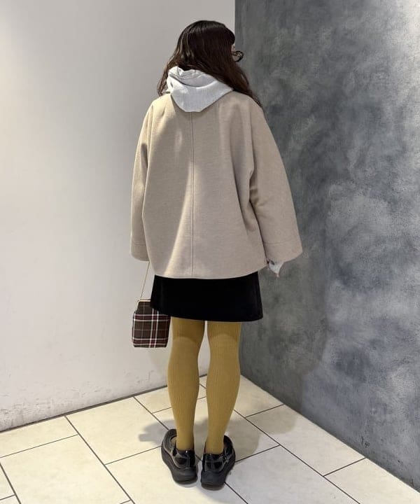 庭野 優紀さんの「BEAMS WOMEN｜ORCIVAL / ドルマンスリーブ ジャケット」を使ったコーディネート