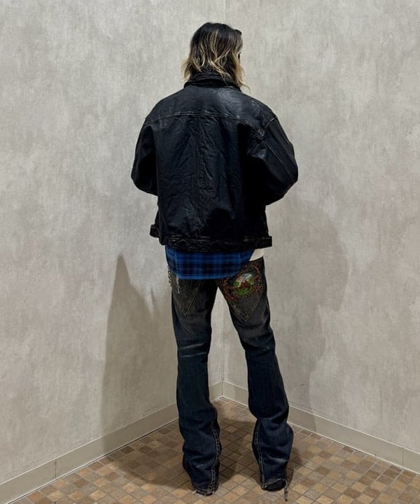 Ryohei Takataさんの「BEAMS WOMEN｜ワイドフィット フェード チェックシャツ」を使ったコーディネート