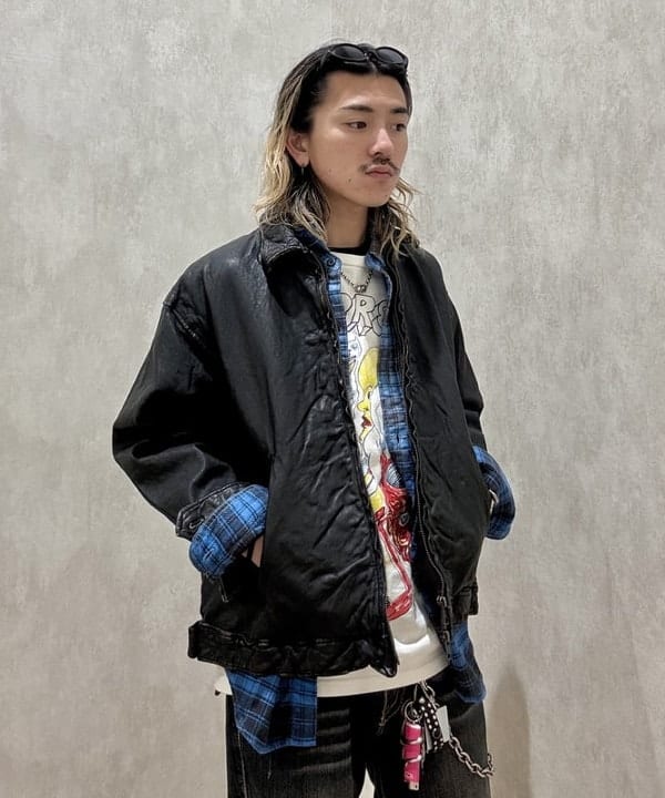 Ryohei Takataさんの「BEAMS WOMEN｜ワイドフィット フェード チェックシャツ」を使ったコーディネート