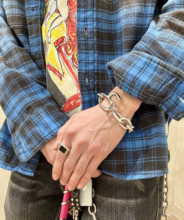 Ryohei Takataさんの「BEAMS WOMEN｜ワイドフィット フェード チェックシャツ」を使ったコーディネート