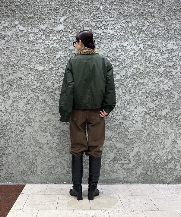 ササキさんの「BEAMS WOMEN｜upper hights / THE NIECE MIDRISE デニムパンツ」を使ったコーディネート