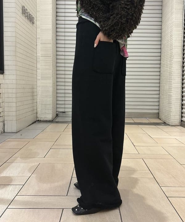 中平 あみさんの「BEAMS WOMEN｜ミックス ループ編み ニット ジャケット」を使ったコーディネート