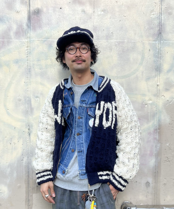 BAKU(東江 漠)さんの「BEAMS WOMEN｜ブークレ チェック イージーパンツ」を使ったコーディネート