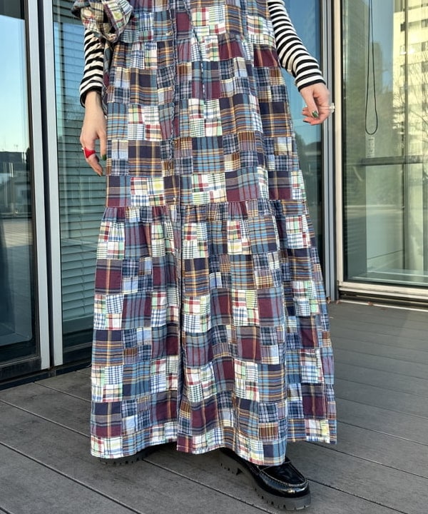 清水 彩乃さんの「BEAMS WOMEN｜BEAMS BOY / フライス 1cm ボーダー」を使ったコーディネート