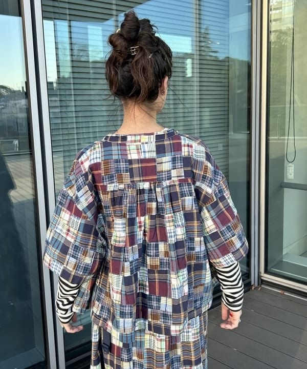 清水 彩乃さんの「BEAMS WOMEN｜BEAMS BOY / フライス 1cm ボーダー」を使ったコーディネート