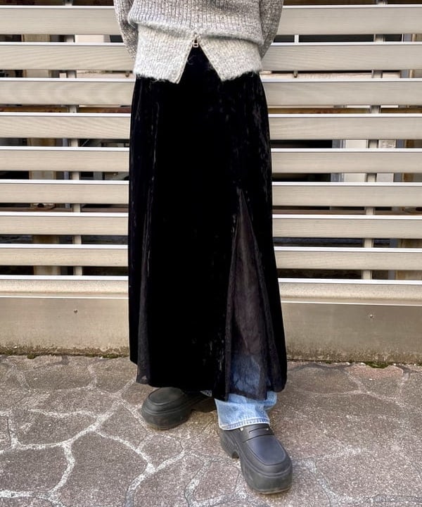 カタヤマ アヤさんの「BEAMS WOMEN｜ボア キルト リバーシブル コート」を使ったコーディネート