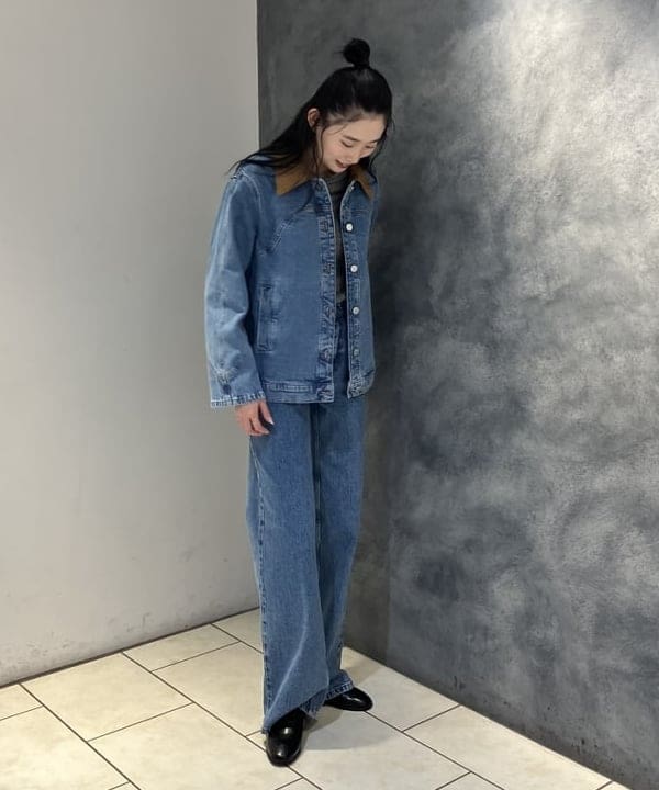 nodokaさんの「BEAMS WOMEN｜BAUM UND PFERDGARTEN / BAYSON デニム ジャケット」を使ったコーディネート