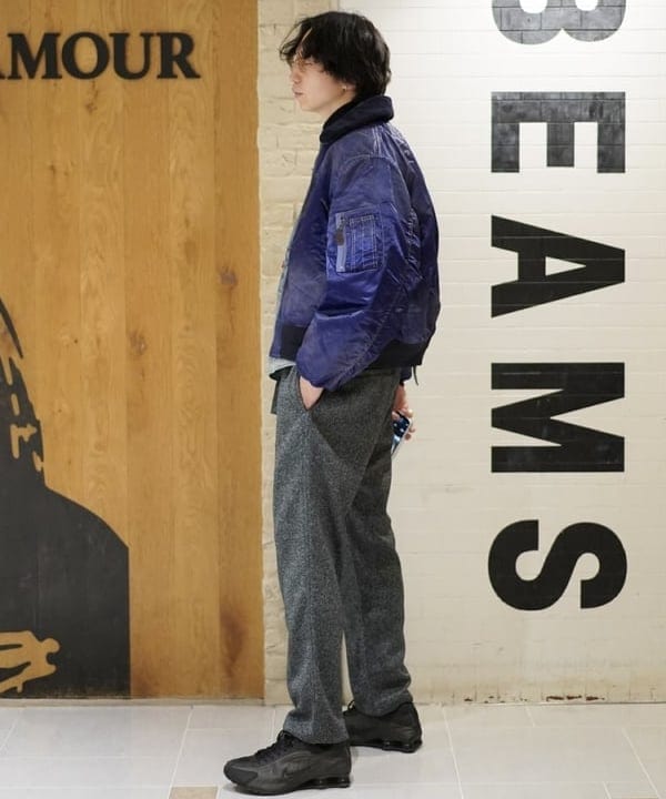 SUDOさんの「BEAMS WOMEN｜ワイドショートフィット B-15タイプ フライトジャケット」を使ったコーディネート