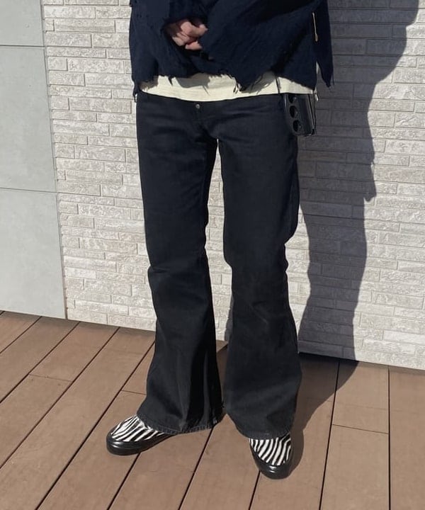 植木 竜也さんの「BEAMS WOMEN｜ワイドフィット フリース ステンカラーコート」を使ったコーディネート