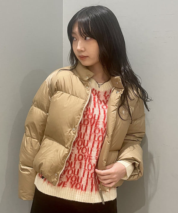 加歩さんの「BEAMS WOMEN｜【別注】PENNEY&rsquo;S / シャギー ニット」を使ったコーディネート