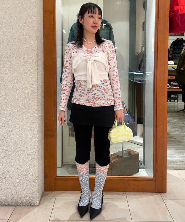 rinnaさんの「BEAMS WOMEN｜INDERA MILLS / RASCHEL TOPS」を使ったコーディネート
