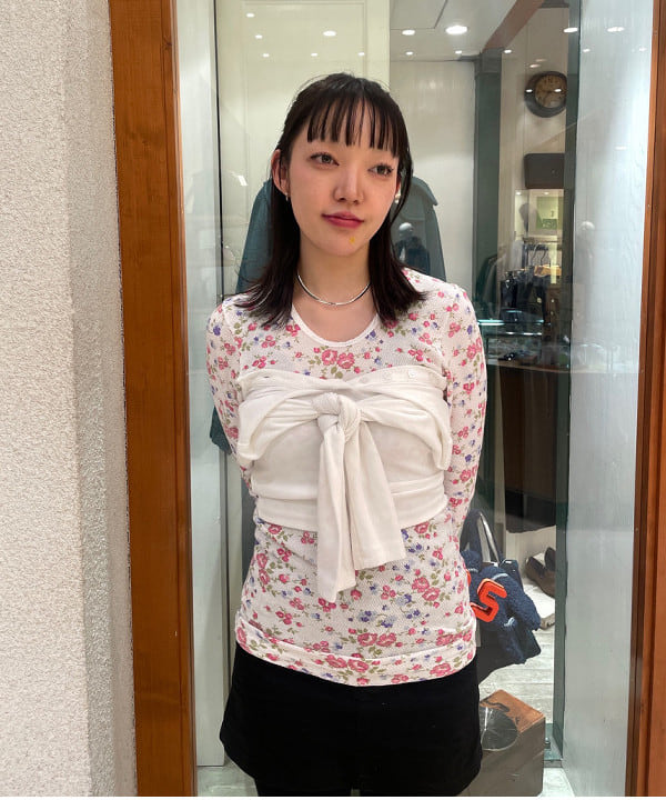 rinnaさんの「BEAMS WOMEN｜INDERA MILLS / RASCHEL TOPS」を使ったコーディネート