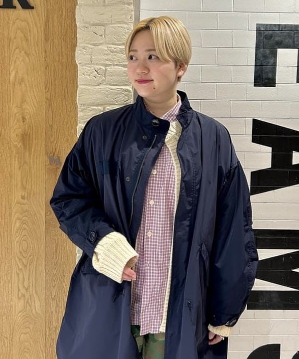 スミレさんの「BEAMS WOMEN｜ソロテックス M-65 パーカ」を使ったコーディネート