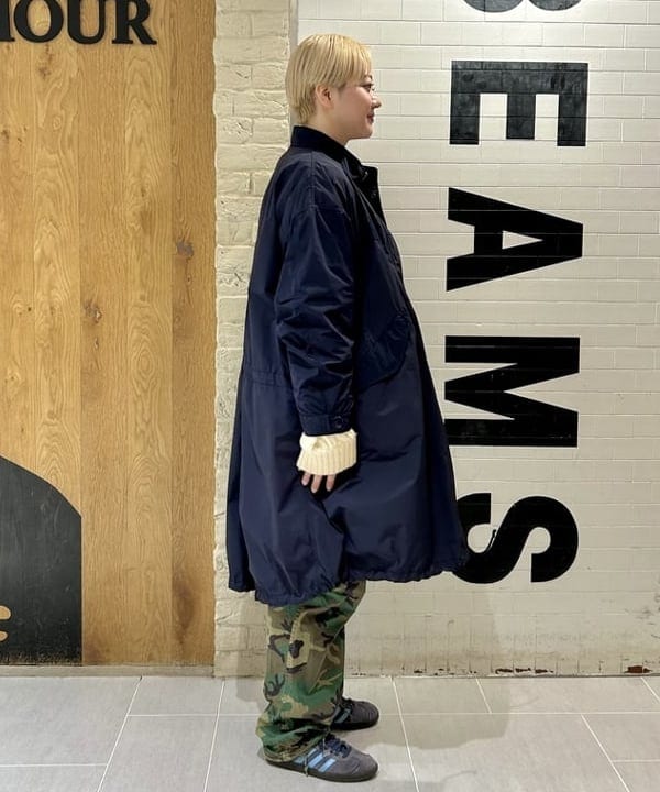 スミレさんの「BEAMS WOMEN｜ソロテックス M-65 パーカ」を使ったコーディネート