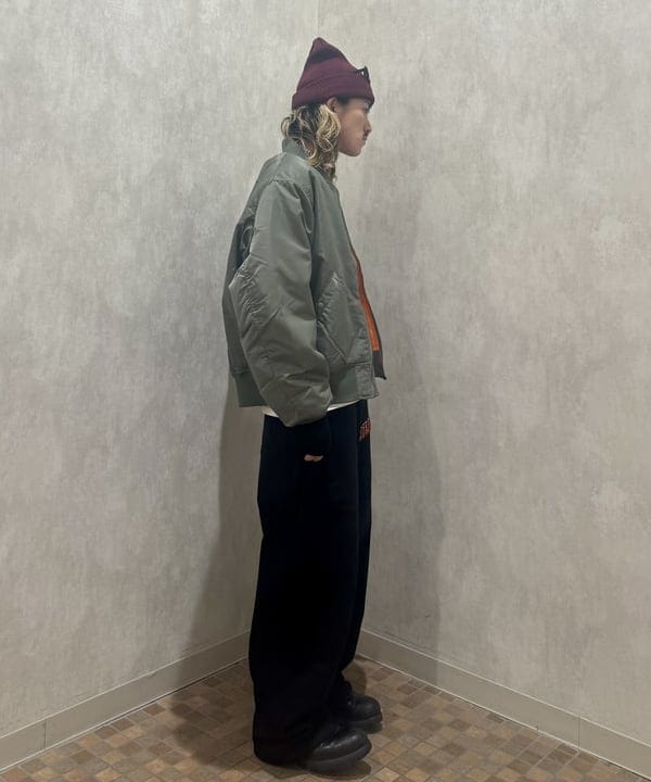 Ryohei Takataさんの「BEAMS WOMEN｜リラックスフィット THERMOLITE(R) MA-1 （撥水）」を使ったコーディネート