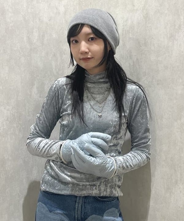 加歩さんの「BEAMS WOMEN｜フェイク スエード ハーフ コート」を使ったコーディネート