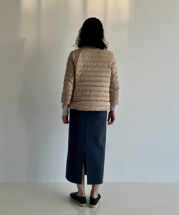 松元 晴佳さんの「BEAMS WOMEN｜シンプル タイト ニットスカート .M」を使ったコーディネート