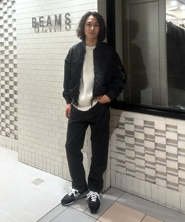 Kellyさんの「BEAMS WOMEN｜【別注】REMI RELIEF / L-2B Flight Jacket」を使ったコーディネート