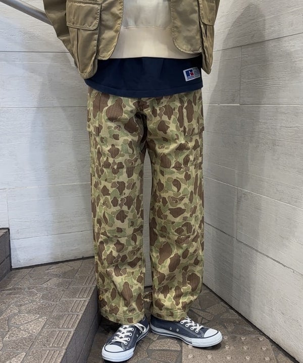 み　う　ちさんの「BEAMS WOMEN｜フリーダムスリーブ Vネック スウェット」を使ったコーディネート