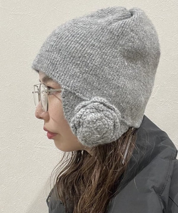 reiさんの「BEAMS WOMEN｜ニット ミニ バッグ」を使ったコーディネート