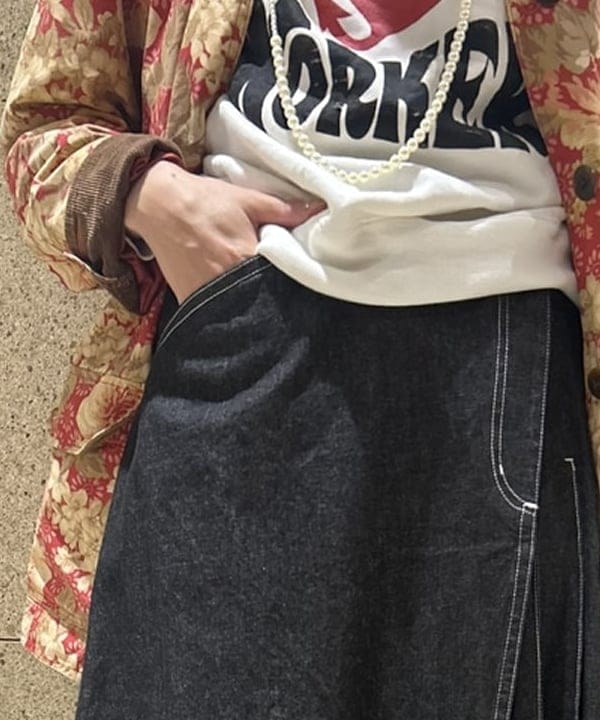 MATSUMOTO AMIさんの「BEAMS WOMEN｜ラップ プリーツ スカート」を使ったコーディネート