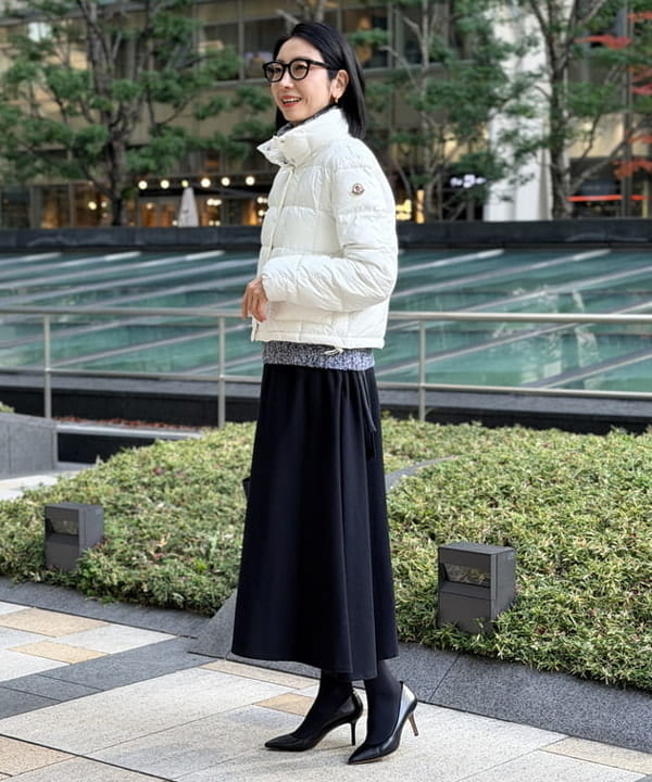 BEAMS GOLF ダイヤモンドパターン セーター 、スカートのセット ビームス ハウス 六本木（1154616） スタイリング・コーディネイト｜BEAMS