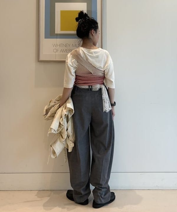 清水 彩乃さんの「BEAMS WOMEN｜Paraboot / 別注 BAHAMAS」を使ったコーディネート