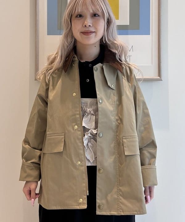 ando naoさんの「BEAMS WOMEN｜【別注】Barbour / Thornbury Jacket 26SS」を使ったコーディネート