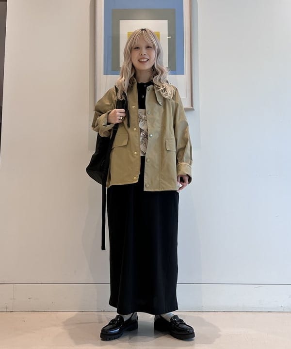 ando naoさんの「BEAMS WOMEN｜【別注】Barbour / Thornbury Jacket 26SS」を使ったコーディネート
