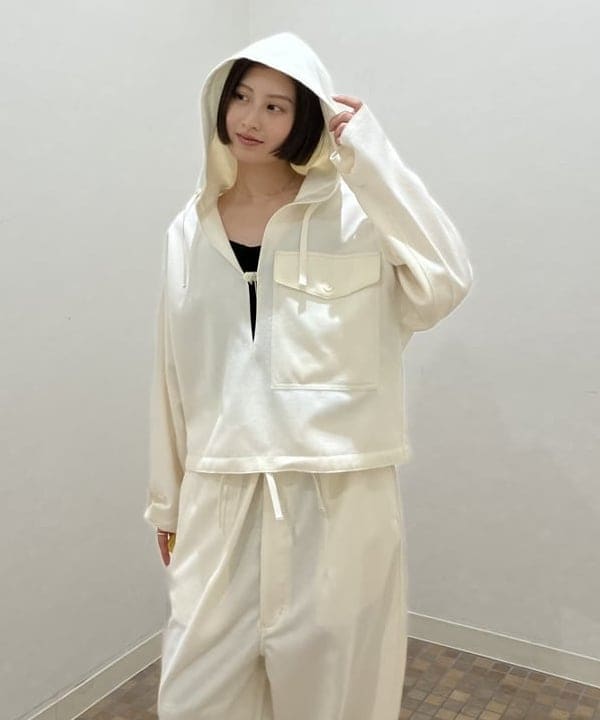 NATSUKIさんの「BEAMS WOMEN｜HAVERSACK / ニット アノラック」を使ったコーディネート
