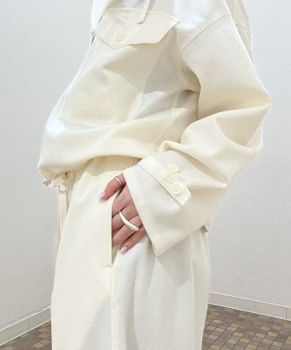 NATSUKIさんの「BEAMS WOMEN｜HAVERSACK / ニット アノラック」を使ったコーディネート