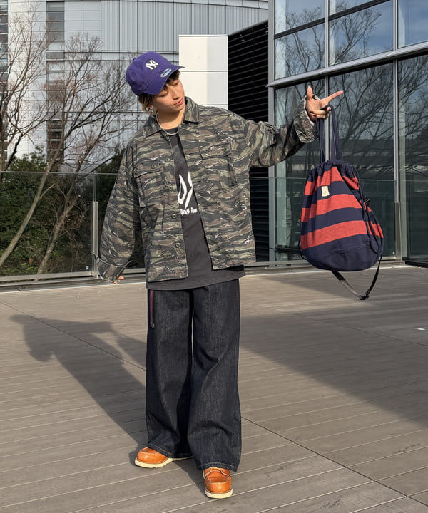 Heg.さんの「BEAMS WOMEN｜リップストップ ミリタリー ブルゾン」を使ったコーディネート