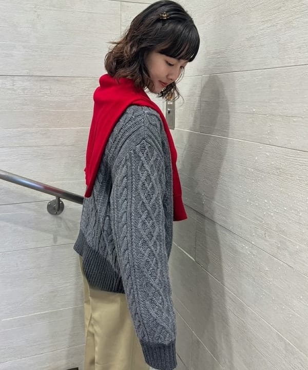 み　う　ちさんの「BEAMS WOMEN｜【別注】Dickies / 2プリーツ パンツ」を使ったコーディネート