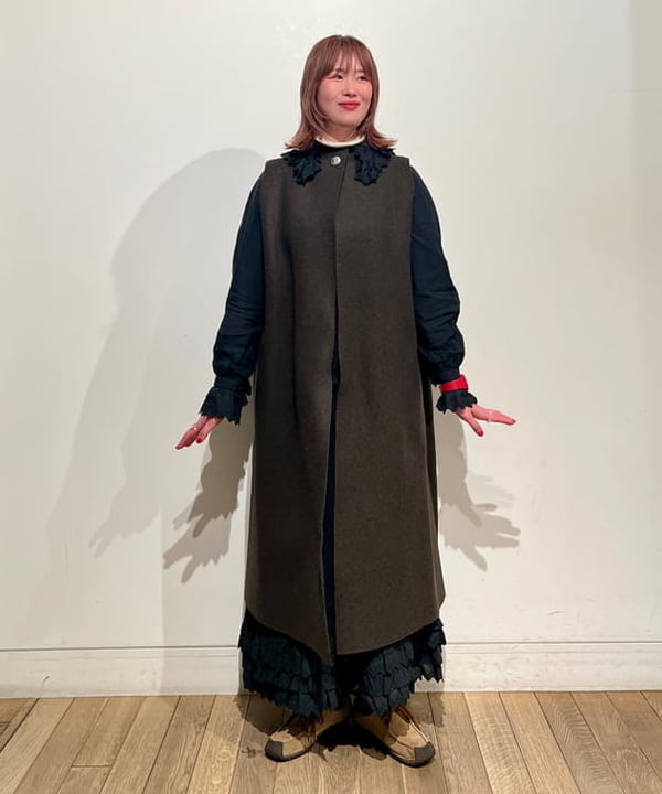 ビスティーユ　黒 UNIVERSAL TISSU｜ ギャルリティシュ｜オーガニックコットンリ