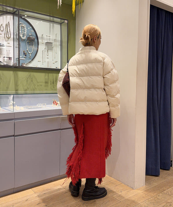 れいなさんの「BEAMS WOMEN｜ニット ミニ バッグ」を使ったコーディネート