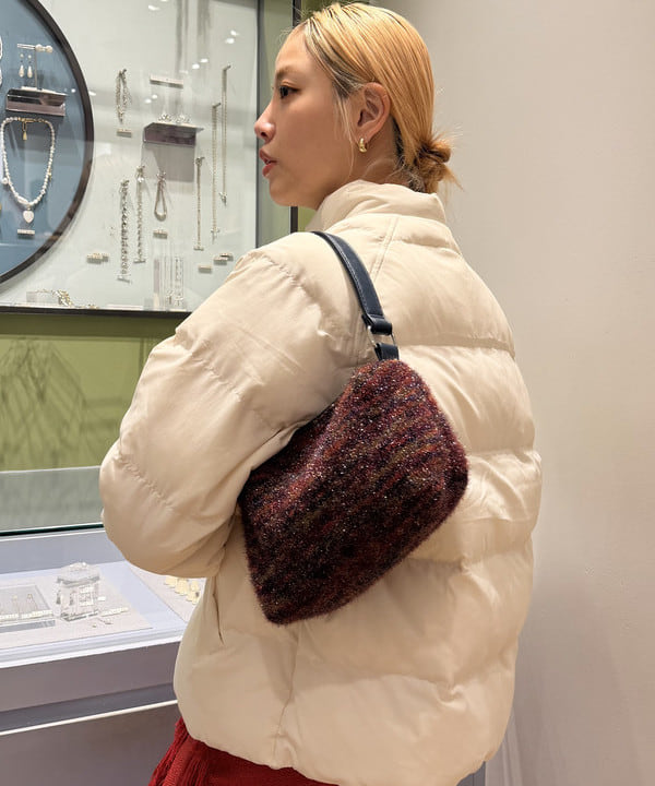 れいなさんの「BEAMS WOMEN｜ニット ミニ バッグ」を使ったコーディネート