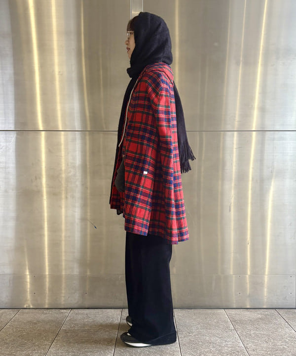 みりさんの「無地 カラー ロング マフラー」を使ったコーディネート