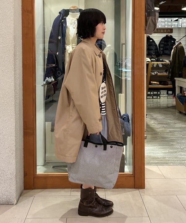 amaさんの「BEAMS WOMEN｜BAG'n'NOUN / HOMES HOUNDSTOOTH」を使ったコーディネート