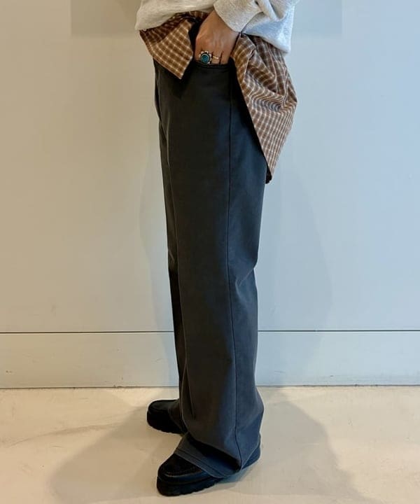 木村 梨香さんの「BEAMS WOMEN｜ボーイ チェック ビッグ ボタンダウン シャツ」を使ったコーディネート