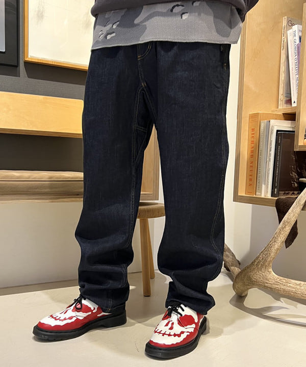 照田 拓史さんの「BEAMS WOMEN｜5ゲージ パネル クルーネック ニット」を使ったコーディネート