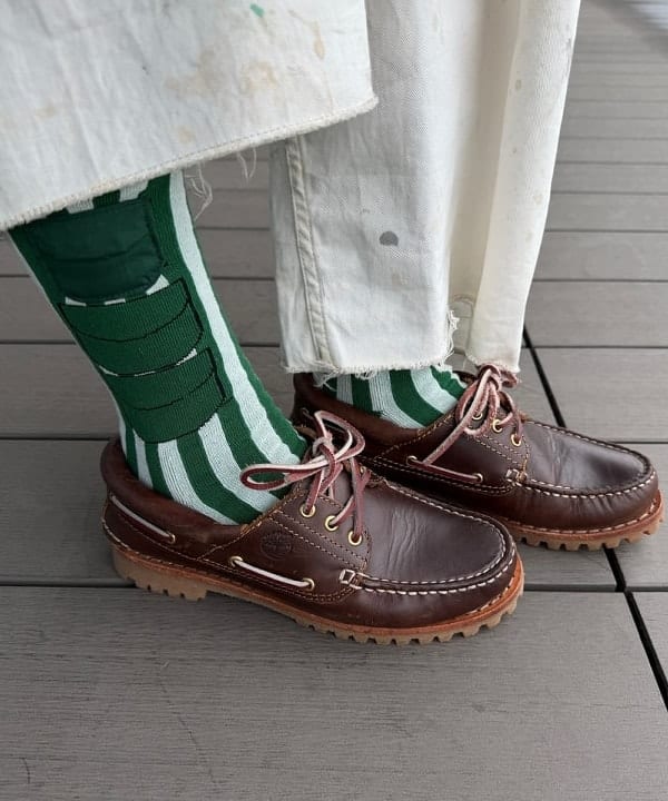 Heg.さんの「BEAMS WOMEN｜【別注】L.L.Bean / Deep Bottom Leather Handle Zip Tote Mini」を使ったコーディネート