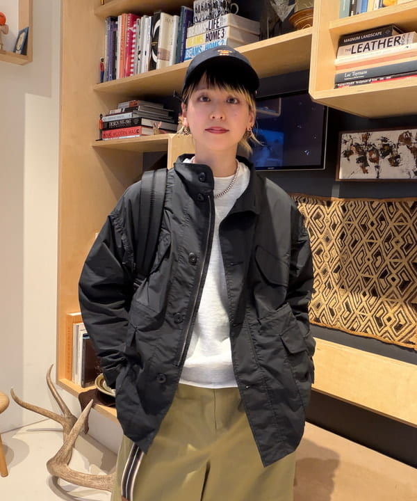 Heg.さんの「BEAMS WOMEN｜【別注】NEW ERA / BBロゴ 920 キャップ」を使ったコーディネート
