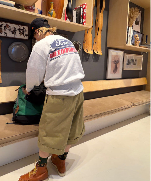 Heg.さんの「BEAMS WOMEN｜【別注】NEW ERA / BBロゴ 920 キャップ」を使ったコーディネート