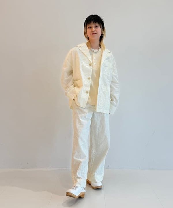 Heg.さんの「BEAMS WOMEN｜リンクル パンツ」を使ったコーディネート