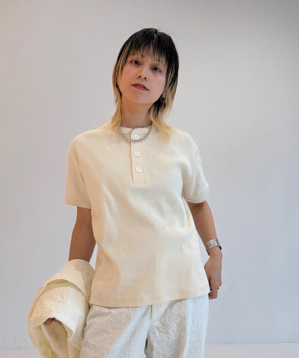 Heg.さんの「BEAMS WOMEN｜リンクル パンツ」を使ったコーディネート