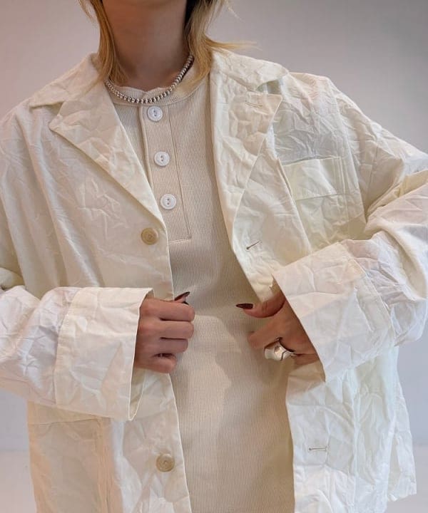 Heg.さんの「BEAMS WOMEN｜リンクル パンツ」を使ったコーディネート