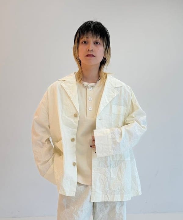 Heg.さんの「BEAMS WOMEN｜リンクル パンツ」を使ったコーディネート
