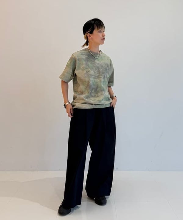 Heg.さんの「BEAMS WOMEN｜ワイドショート ダメージ デニム ジャケット」を使ったコーディネート